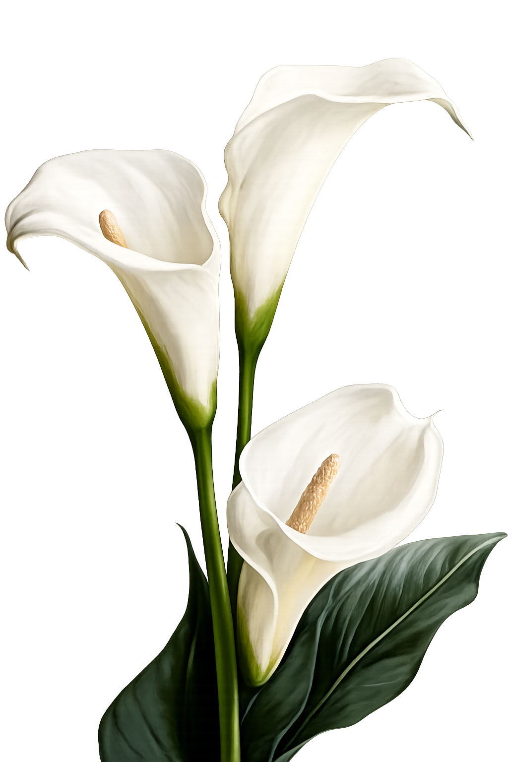 Arums blancs
